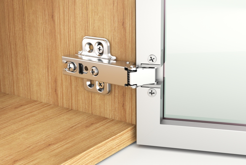 C82 Series 95° Slide-on Soft-close Aluminium Frame Hinges for Thick Door