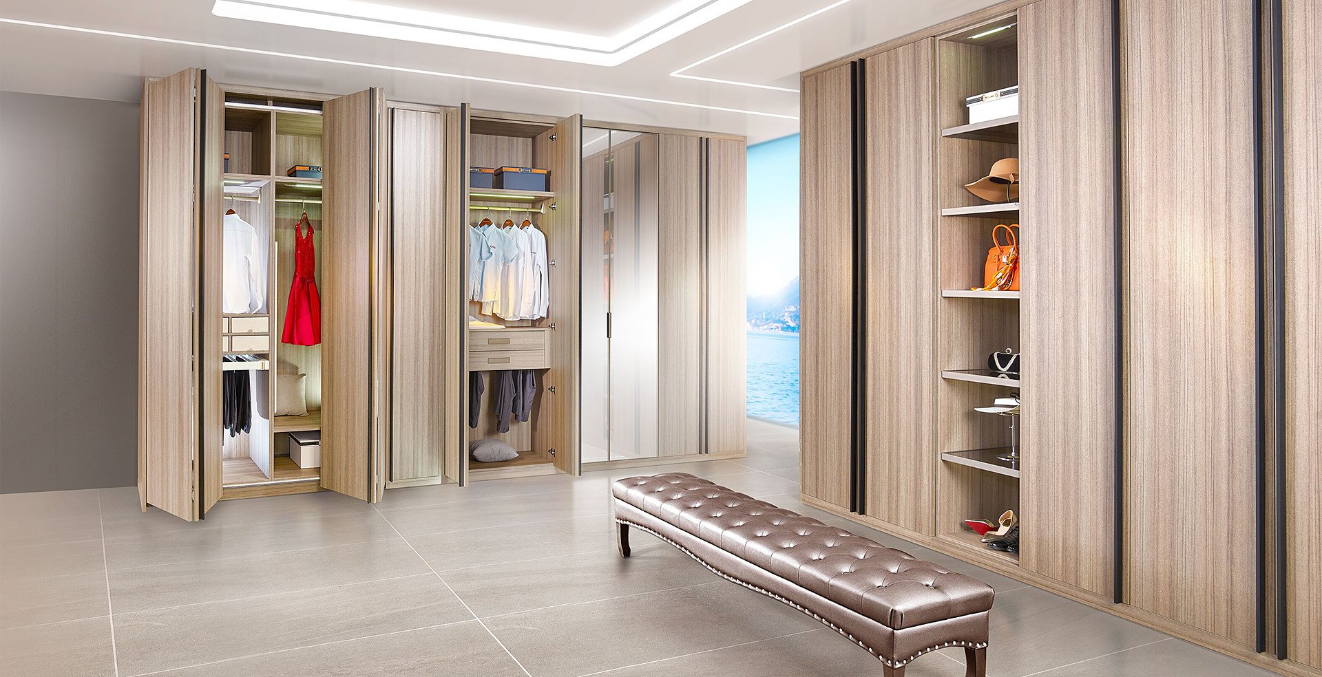 Slim Double-Wall Metal Drawers for Space-Efficient Minimalist Cabinets