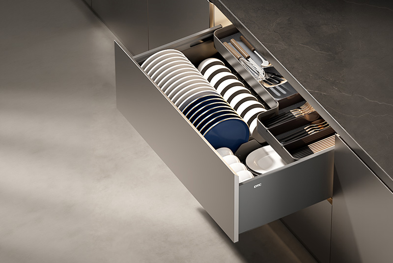 How to Organize Dinnerware and Cookware in Kitchen Base Cabinets