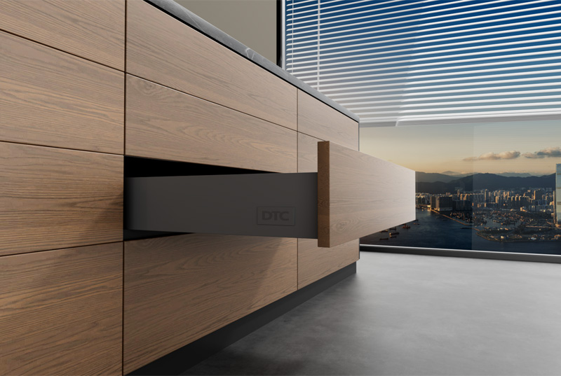 DRAGON-PRO double-wall drawer system for wardrobe and storage cabinets