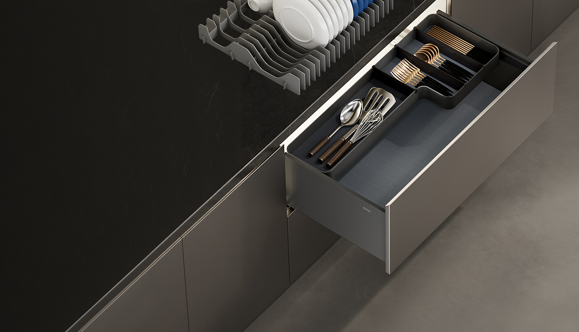 AXERA MODULO modular pull-out storage for kitchen base cabinets